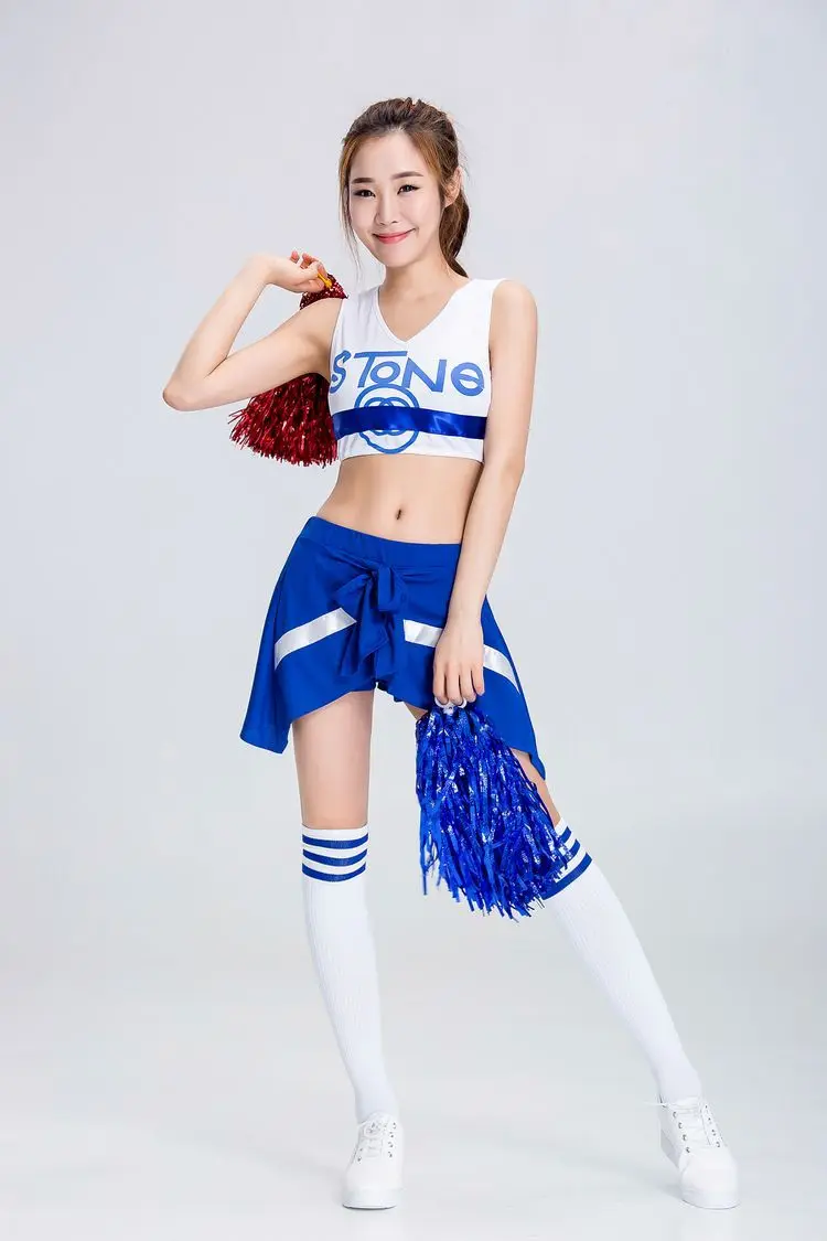 Женский новый сексуальный костюм Чирлидера старшей школы женский для бейсбола