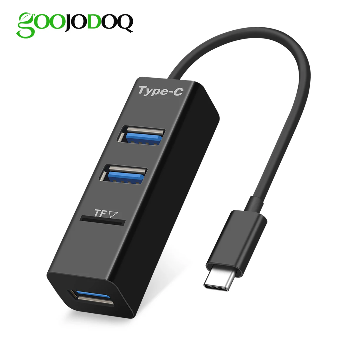 USB концентратор с 3 портами разветвитель типа C кардридером TF для Macbook Pro iMac ПК