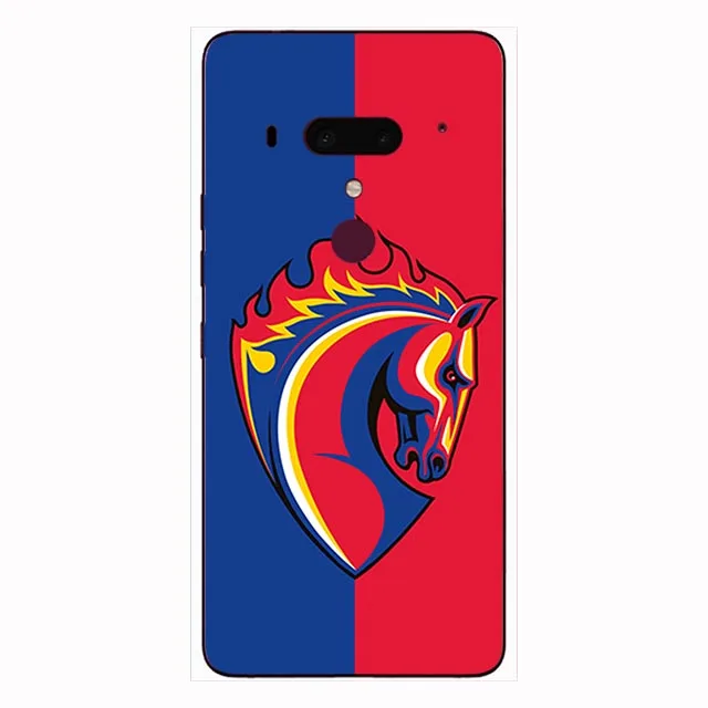 Силиконовый мягкий чехол для телефона HTC U12 Plus из ТПУ милый мультяшный + U 12