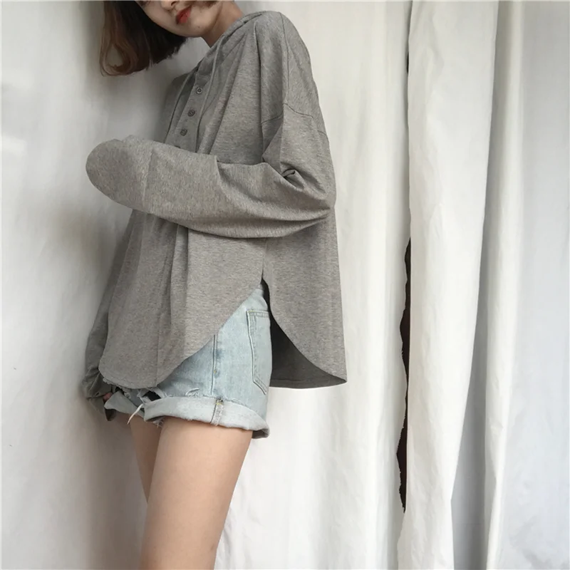 Корейская версия Сексуальная футболка повседневные топы Ulzzang Harajuku стиль Bf