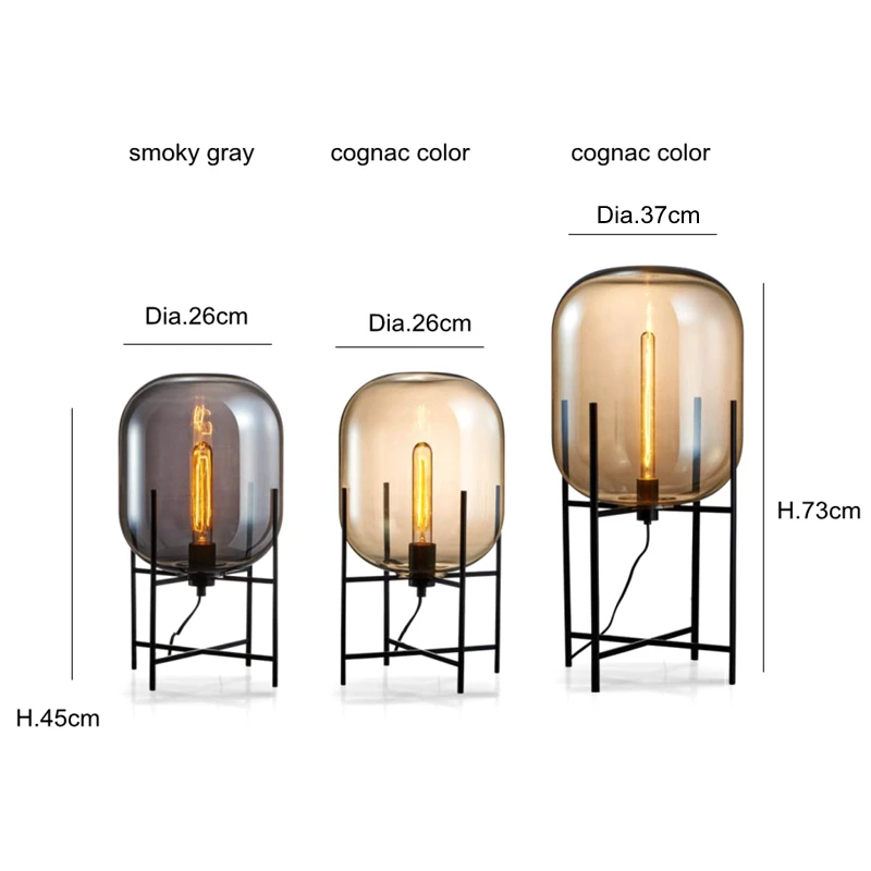 Новое поступление креативная простая настольная лампа стеклянный абажур