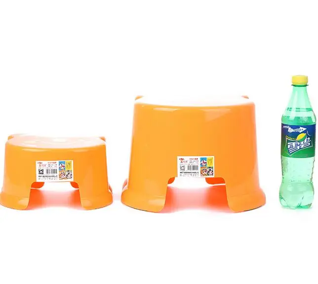 2 шт./компл. Портативный небольшой Пластик табурет на толстой нескользящей