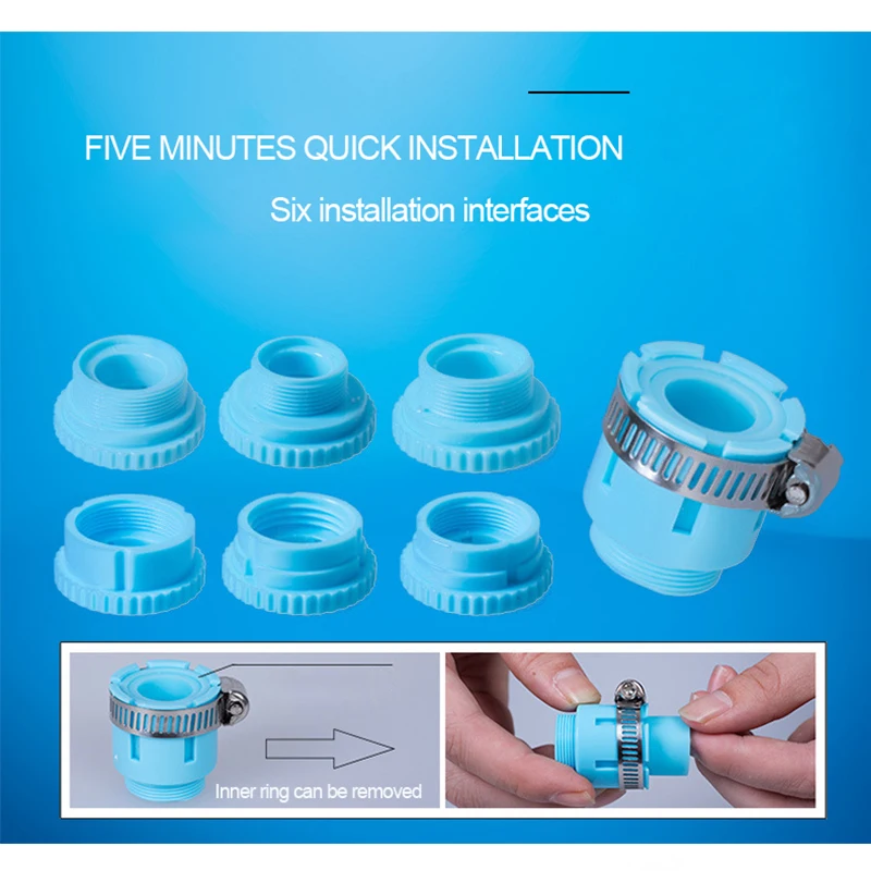 

New Brand Household Water Filter Diatom Ceramic Activated Carbon Tap Faucet Water Filter Health Kitchen Water Purification WF002