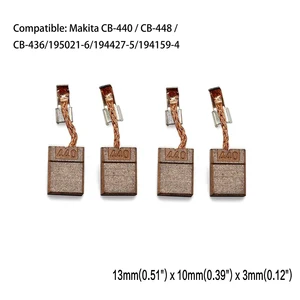 Запасные детали CB440 для Makita CB-440  CB-448  CB-436195021-6194427-5194159-4 BTS130RFE DHP446RFE DCPB16