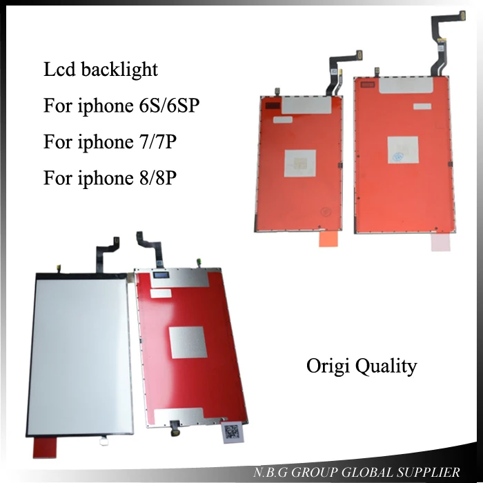 50 шт./лот Оригинальная LCD 3D сенсорная задняя световая пленка для iphone 6s 6sp 7 7p plus 8