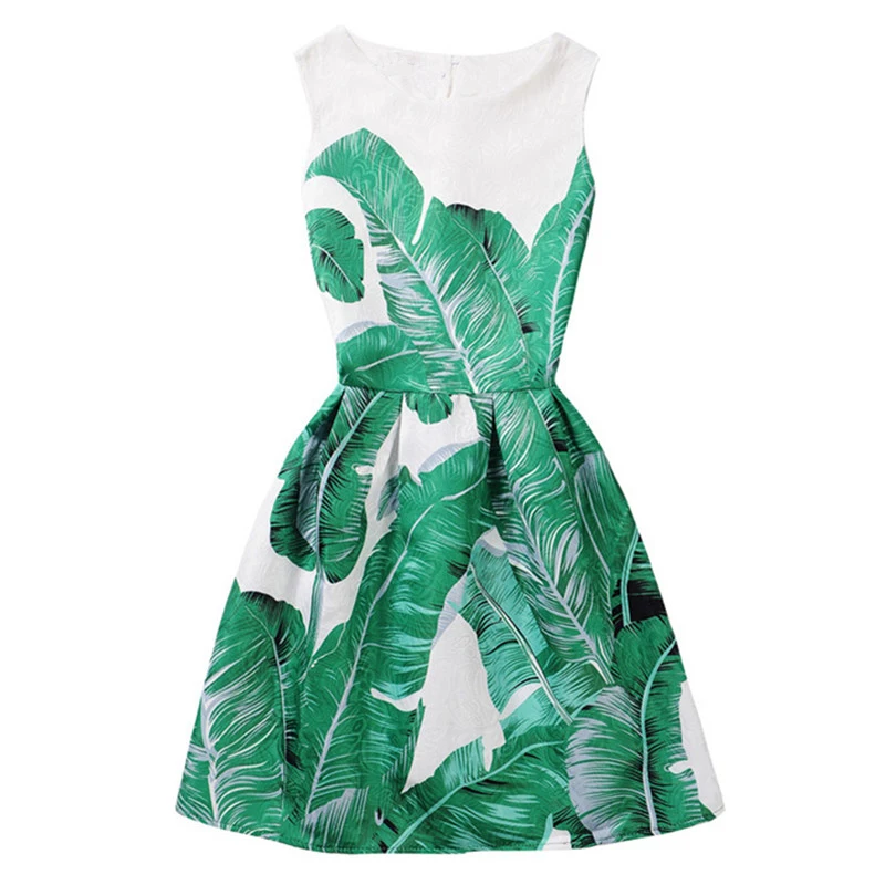 Платья для девочек летнее платье подростков принцессы с цветочным узором одежда