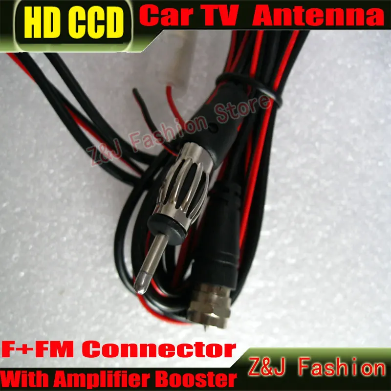 Автомобильная цифровая ТВ-антенна DVB-T ISDB-T активная со специальным усилителем