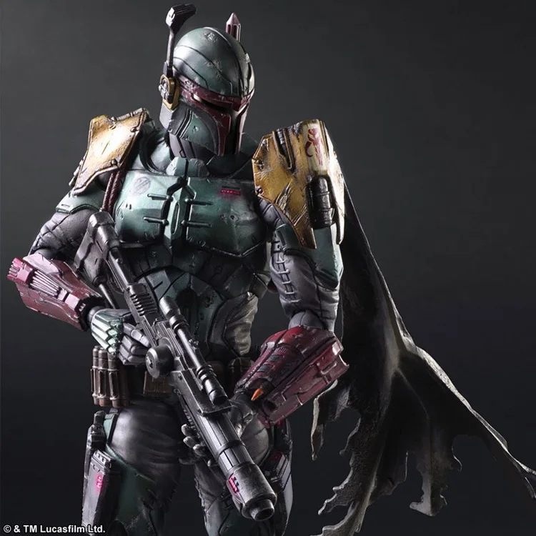 Фигурки Звездные войны игрушки Kai ПВХ 270 мм аниме фильмы войны|play arts kai|arts kaistar wars boba