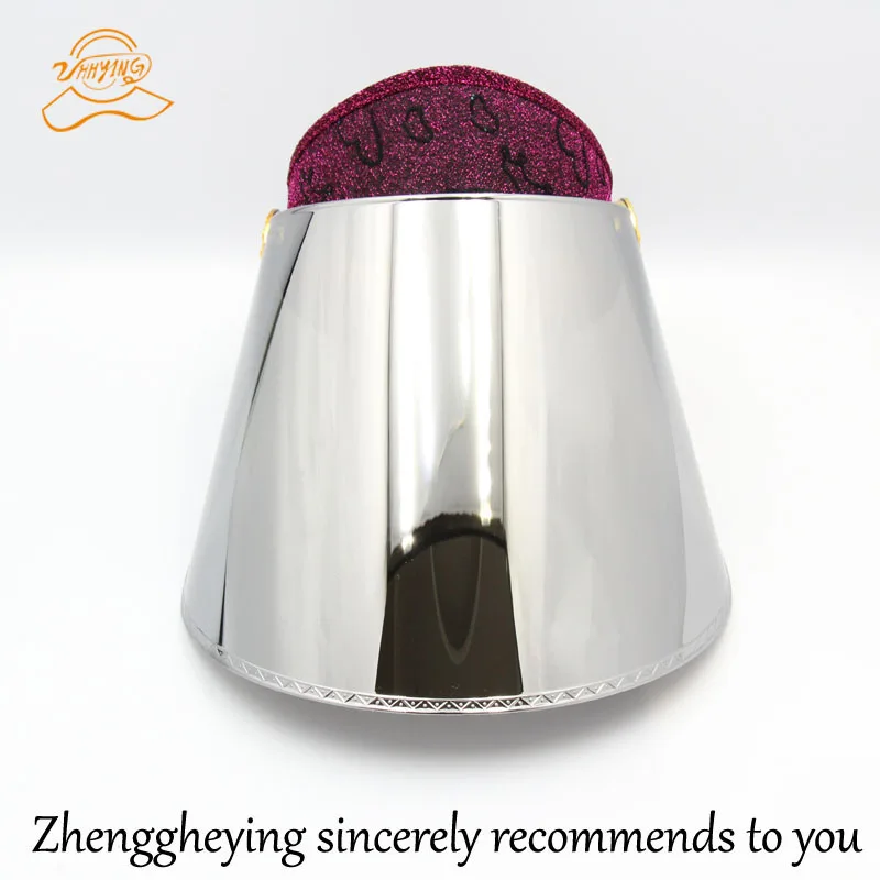 Женская Солнцезащитная шляпка ZHHYING пластиковая уличная Кепка с солнцезащитным