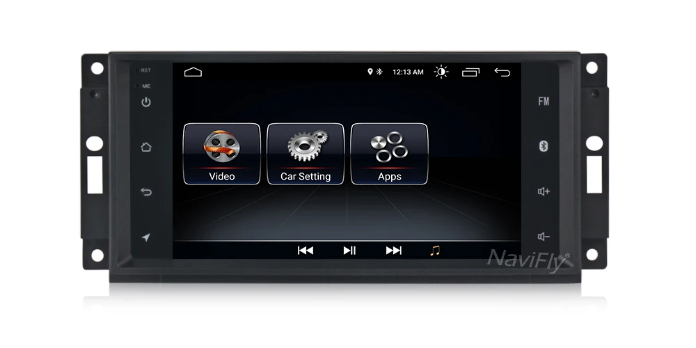 Android 8,1 HD 1024*600 головное устройство gps Navi Радио Стерео dvd-плеер для автомобиля JEEP Патриот компас DODGE Journey Chrysler Sebring
