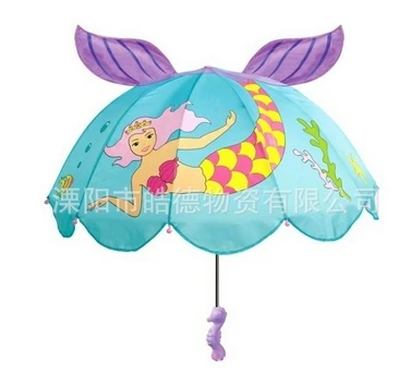 Cartoon Children Umbrella kidorable Rain Christmas Gift Kids boy girl Birthday Ballenine Princess Dora | Дом и сад