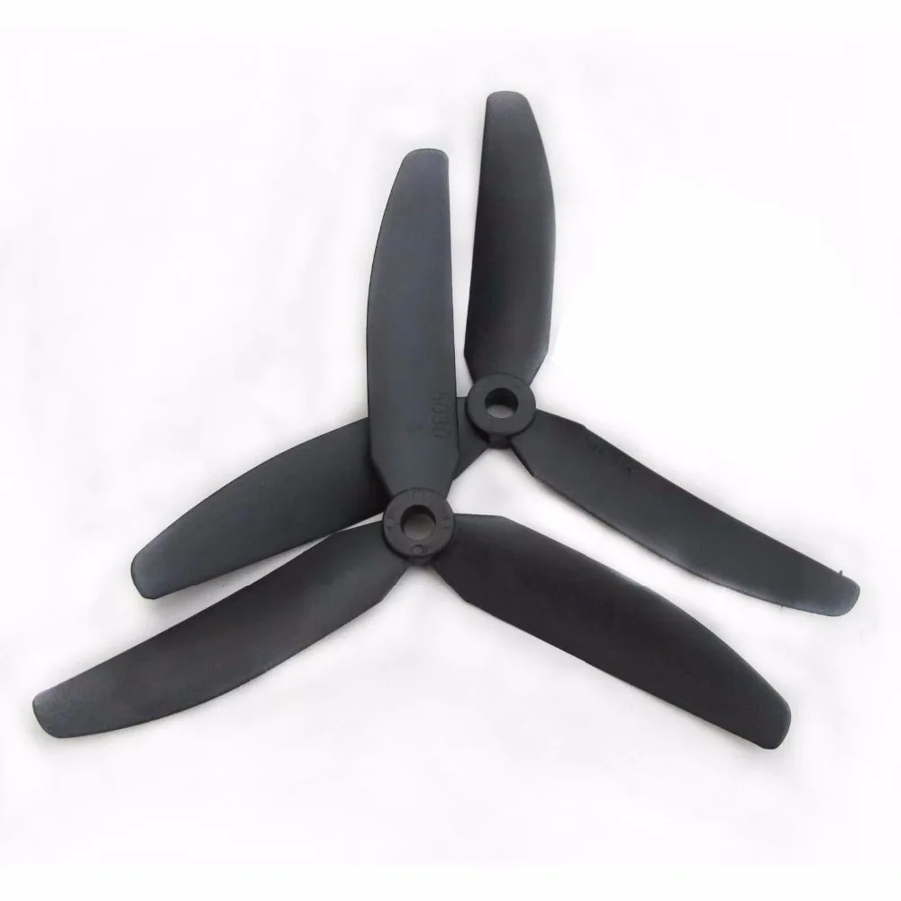 3-лопастной пропеллер Gemfan 5030 ABS 8 пар пропеллеров для мини-квадрокоптера FPV 250-300