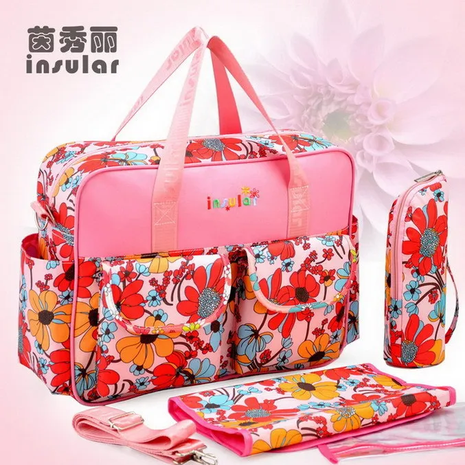 Insular детские сумки для подгузников через плечо прочная сумка мамы ребенка