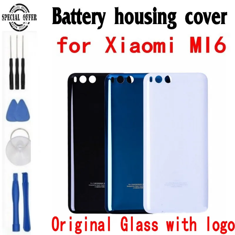 Оригинальная запасная задняя крышка батарейного отсека для Xiaomi Mi6 защитный чехол