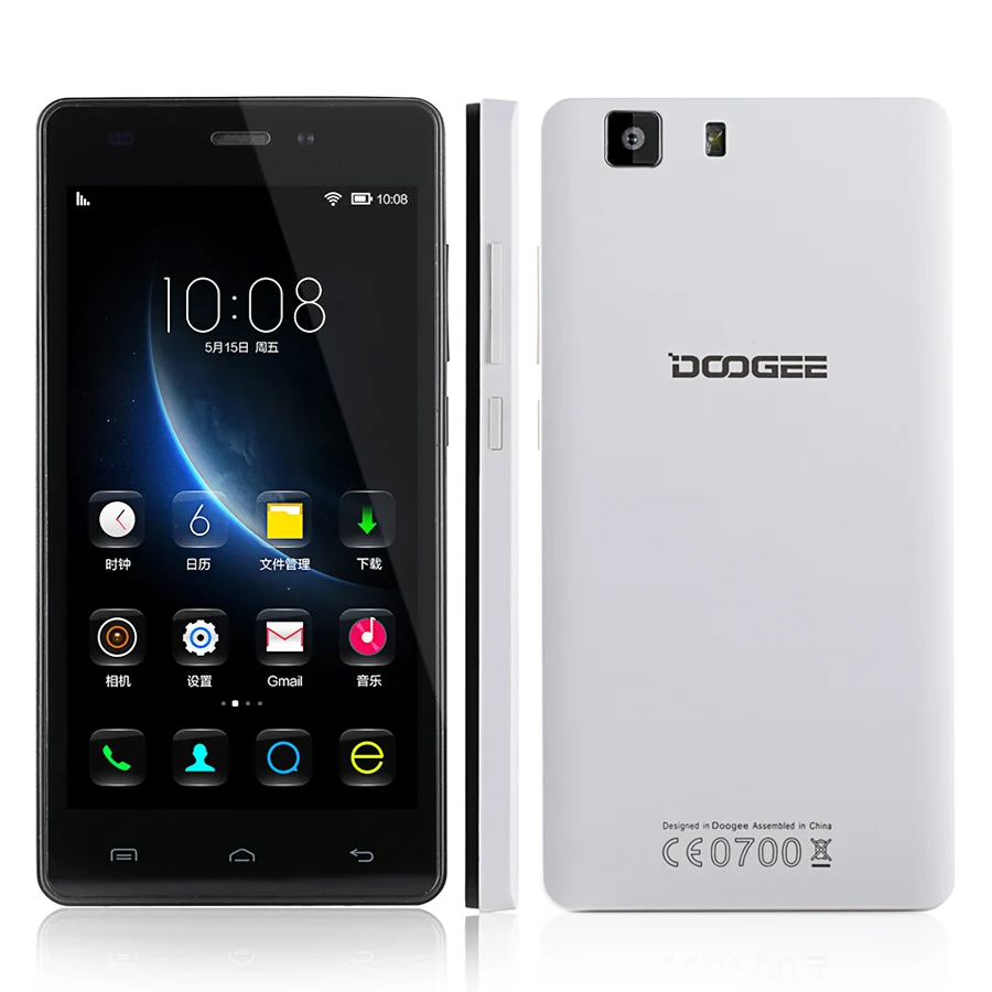 Original doogee x5 pro android 5.1 5.0 &quothd 1280*720 четырехъядерных процессоров 1 ГБ/2 ГБ ram + 8 ГБ/16 rom 5.0mp