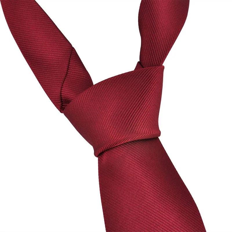 Fashion Classic Solid Plain Tie Jacquard Men's Silk Suits Ties Necktie 6cm 4colors bussiness neck tie | Аксессуары для одежды