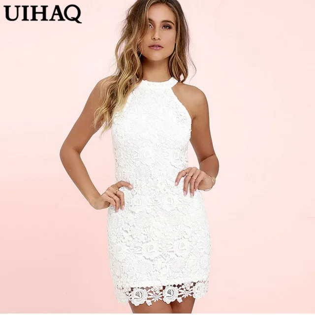 О-образным вырезом кружева лоскутное пикантные Платья для вечеринок Vestidos Модные