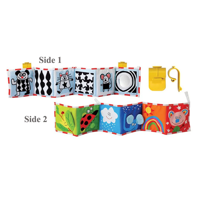 Бампер для детской кроватки двухсторонний тканевый бампер коляски двусторонний