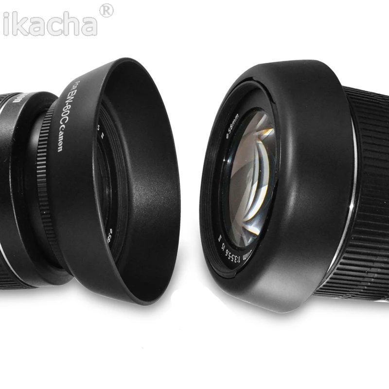 EW-60C камеры DSLR бленда EW60C для Canon EF-S 18-55 мм f/3 5-5 6 IS II объектив | Электроника