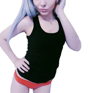 Женский облегающий Топ без рукавов, повседневный Топик с лямкой на шее, майка для девушек