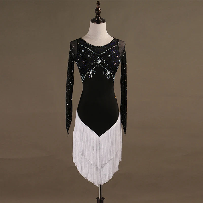 

fringe latin dance dress for women girl kids tango samba rumba latin dance competition dresses latin dance costumes girl women