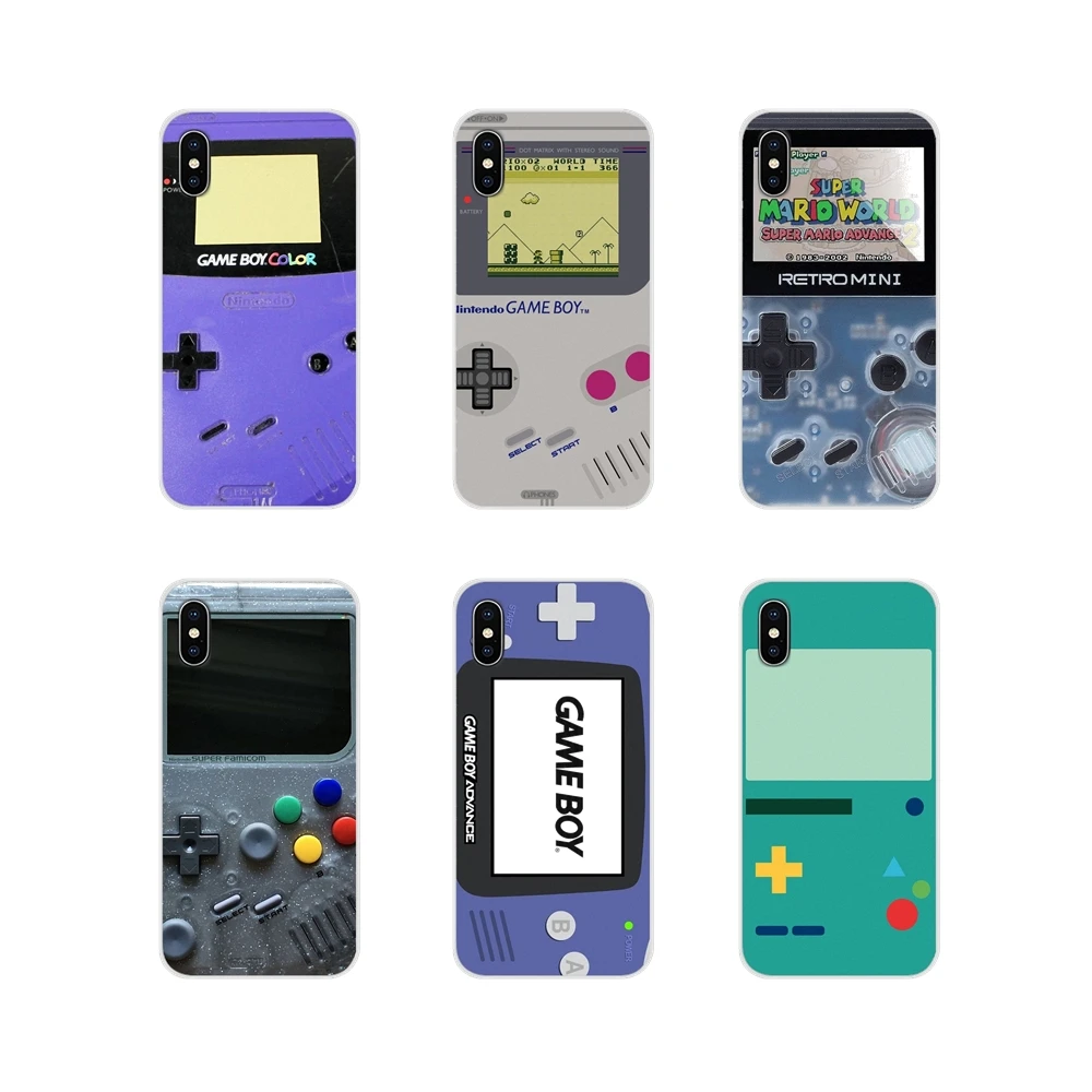 Силиконовый чехол для телефона Gameboy Game Boy PSP игровая коробка Samsung Galaxy S4 S5 MINI S6 S7 edge S8