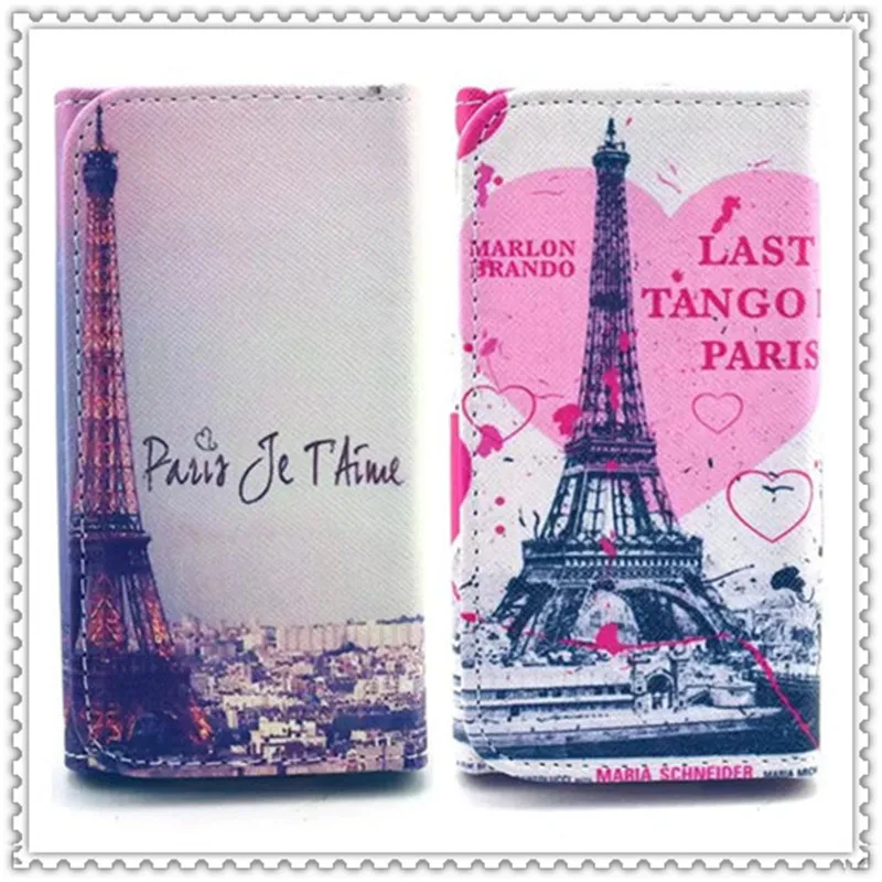 2016 Горячей Продажи ИСКУССТВЕННАЯ Кожа Защита Телефон Случае С 20 Картины И Карты