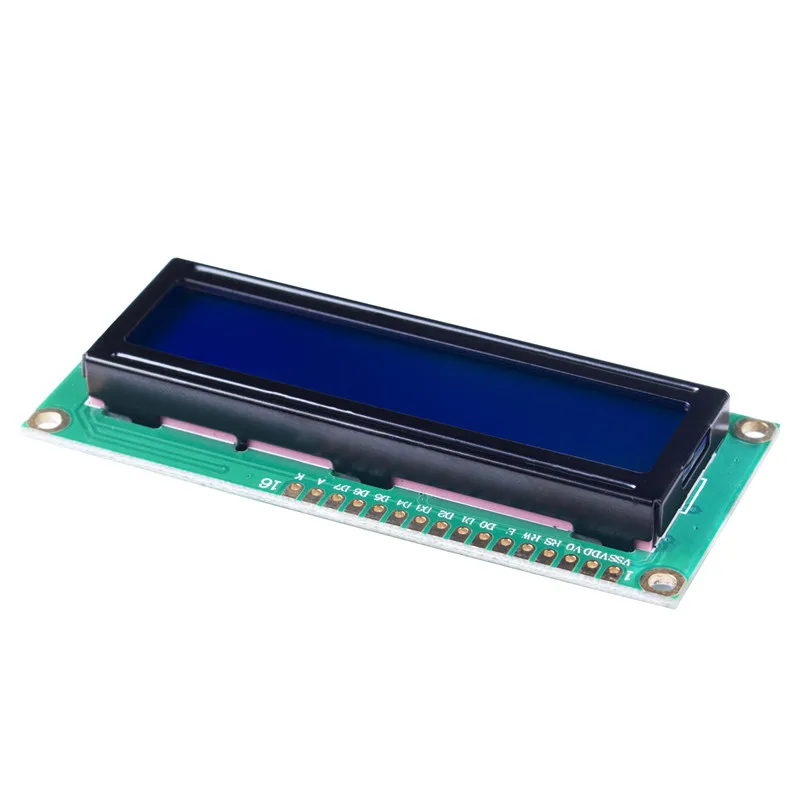 Модуль SunFounder LCD1602 с подсветкой 3 В для Arduino Uno R3 Mega2560 Raspberry Pi 16*2 белый на синем