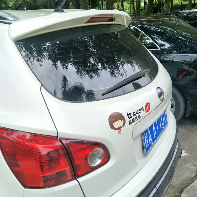 Для Nissan Qashqai спойлер 2008 2009 2010 2012 2013 автомобильное украшение в виде хвостового