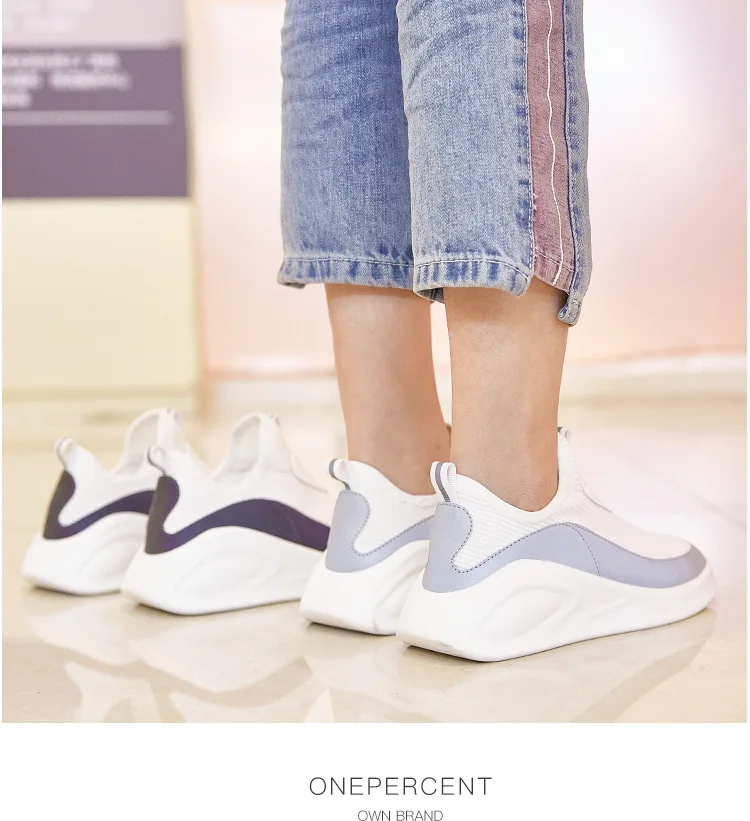 Spring New New Women's Vulcanized Shoes Fashion Wild Casual Sports Shoes Women Comfortable Breathable Mesh Women's Shoes