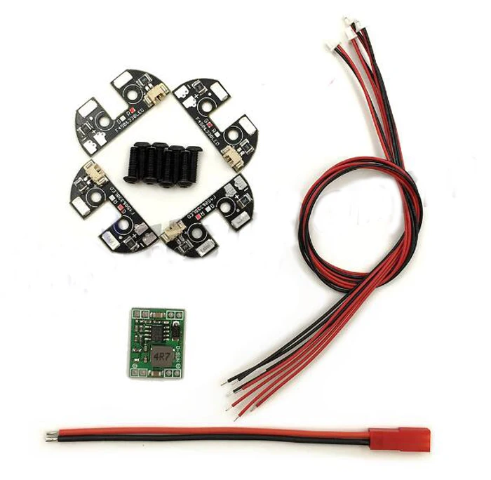 F450 F330 F550 S500 S550 рамка APM2.5 2 6 8 LED подсветка навигация для квадрокоптера