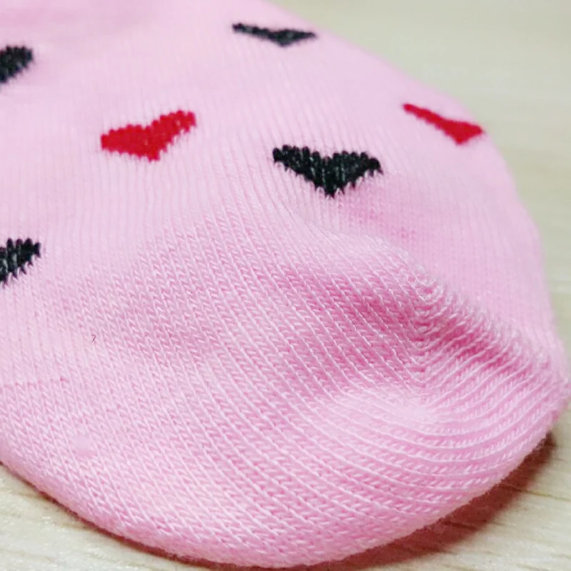 

New High quality Solid candy color cotton socks new classic Cute Love women Socks Ankle Invisible Socks For Girls 5pairs / lot