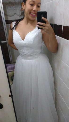 Женское платье невесты с прозрачной спинкой и вырезом сердечко|bridal dress|lace wedding