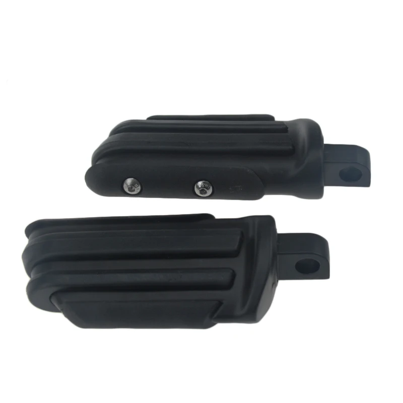 Новые мотоциклетные черные резиновые пилотные задние Передние Подножки для Harley