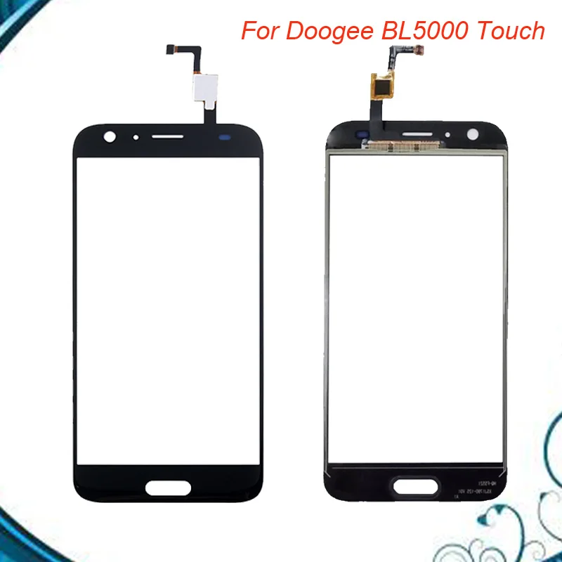 Сенсорный экран 5 ''Для Doogee BL5000 BL 5000 черный/синий сенсорный с цифровым