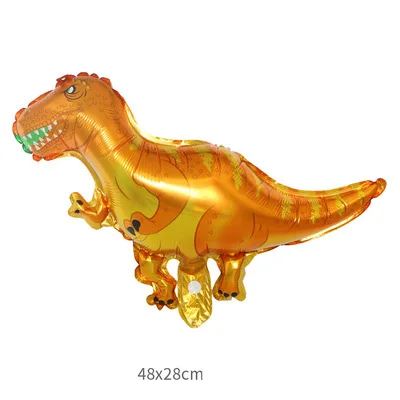 Тиранозавр гигантский динозавр Фольга шар для мальчиков воздушные шарики в виде