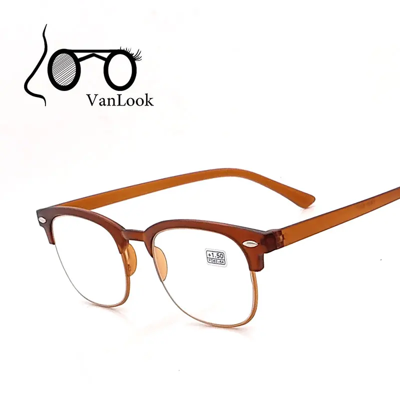 Очки для чтения женщин и мужчин оверсайз асферические матовые + 1 00 50 2 3 4 10