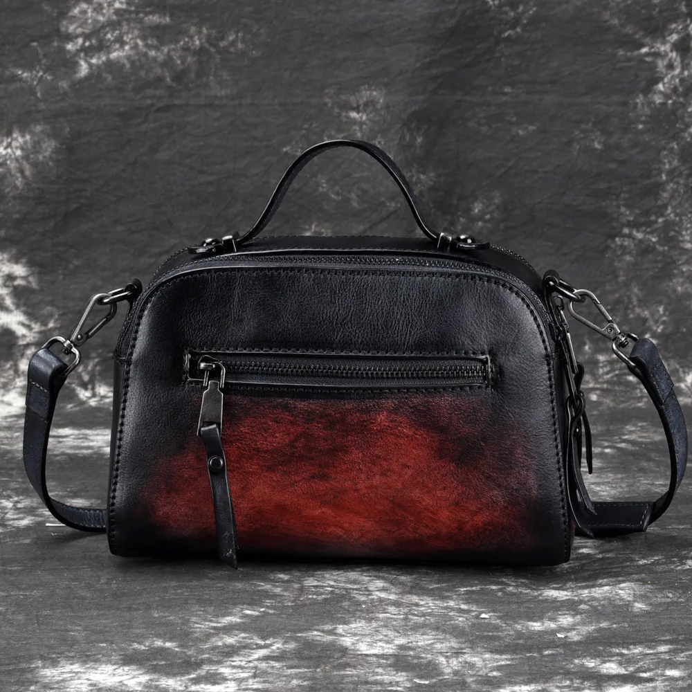 Дизайнерские дамские сумочки ручной работы из натуральной воловьей кожи