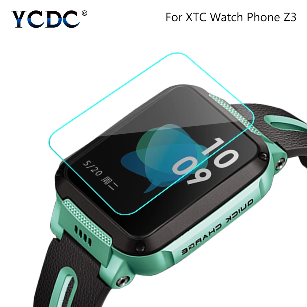0,26 мм 2.5D Закаленное стекло экран Proetctor Smartwatch экран Защитная пленка для XTC Z3 Z5 Y03 телефон часы Смарт Часы Крышка