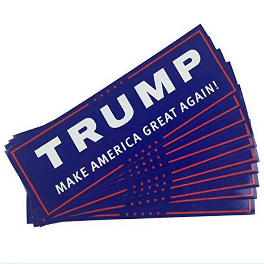 Dragonpad 10 шт Трамп сделает Америку Великой снова 2019 наклейка на бампер наклейки