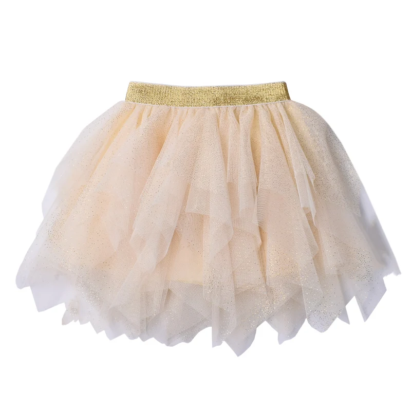 Модная детская юбка пачка IYEAL для девочек танцев и вечерние Ринок многослойная
