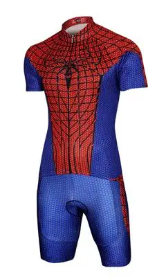 Jersey and Pants Одежда для велоспорта, мужская, супер герой, шоссейный велосипед, Джерси, набор, профессиональная команда, Майо, ciclismo, Mtb, спортивный костюм, велосипедная одежда, облегающая одежда - Цвет: Jersey and Pants