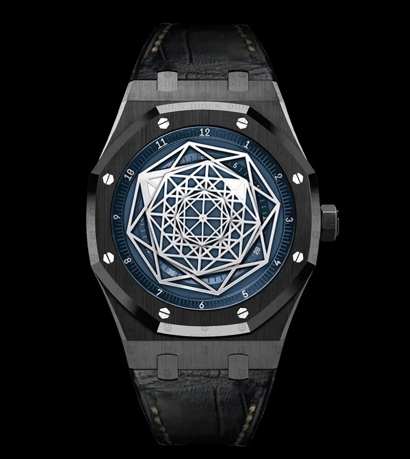 Наручные часы didun мужские роскошные брендовые автоматические механические
