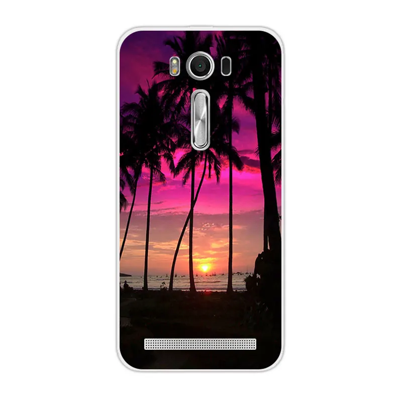 17 Для ASUS ZenFone 2 Laser ZE500KL чехол дизайн Улыбка силиконовый чехол на заднюю панель для Funda Asus ZE500KL телефон Капа Мягкий ТПУ чехол - Цвет: 17