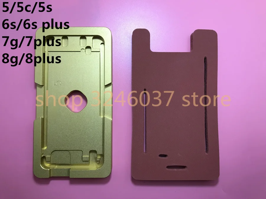 Высококачественная алюминиевая стеклянная рамка формы для iPhone 6/6s 7 8 plus ламинатор
