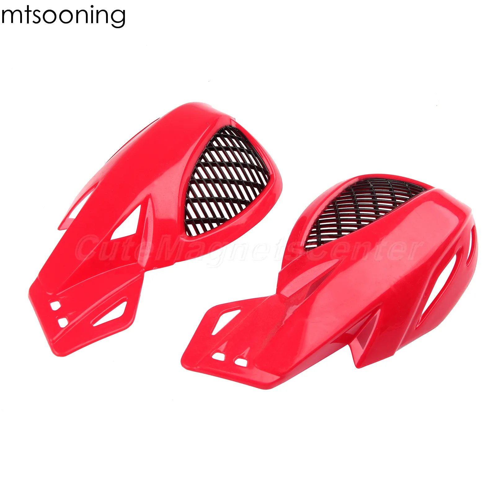 Mtsooning Красный 22 мм руль для мотоцикла ручной Защитный протектор Honda Yamaha KTM SX EXC XCW SMR