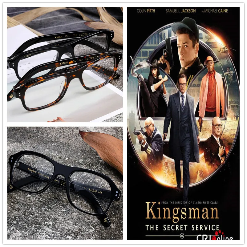 Косплей очки Kingsman The Golden Circle Секретная служба солнцезащитные очки|Аксессуары для
