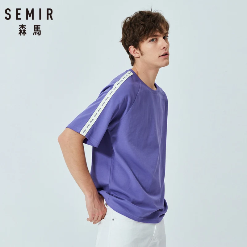 Мужская футболка SEMIR лето хлопок 100%|Мужские футболки| |