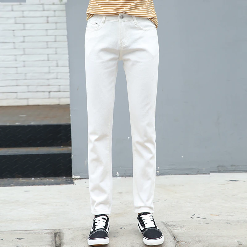 Sejian Новое поступление 2017 года Для женщин обтягивающие джинсы прямые Брюки для