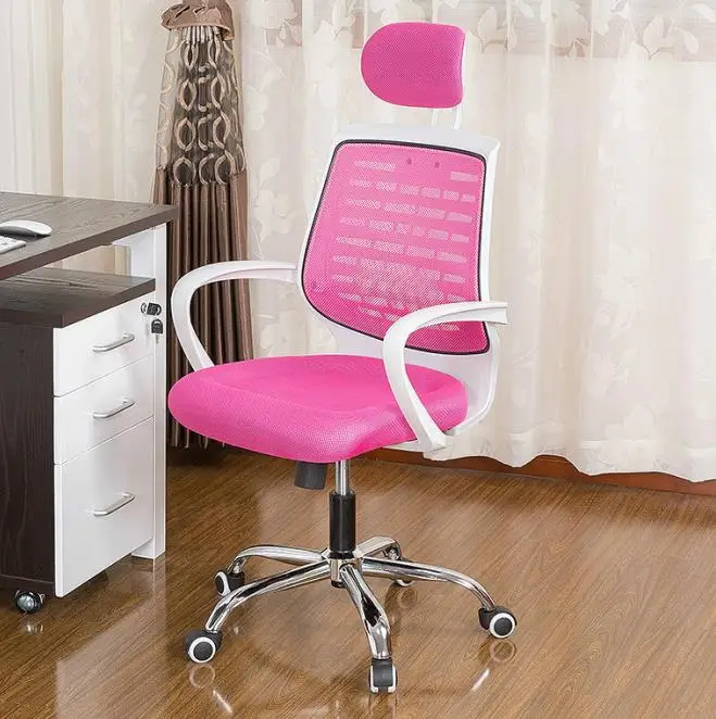 Эргономичный офисный стул вращающийся компьютерный сетчатая ткань регулируемый